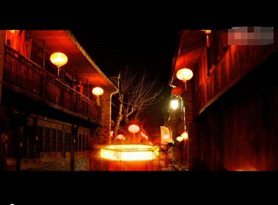 灯笼街市高清VJ背景素材