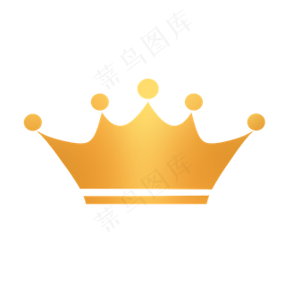金色光滑质感耀眼皇冠金色光滑质感耀眼皇冠