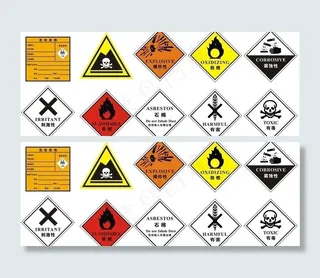 危险废物标签图片