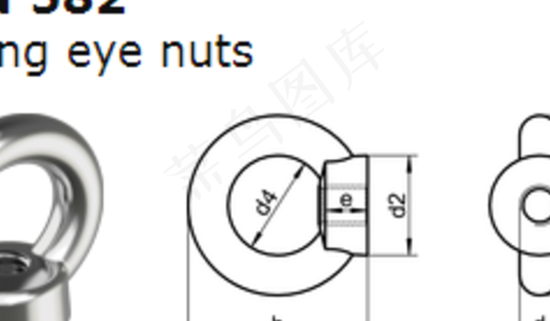 吊环螺母DIN 582