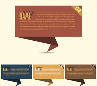 网页设计元素矢量素材