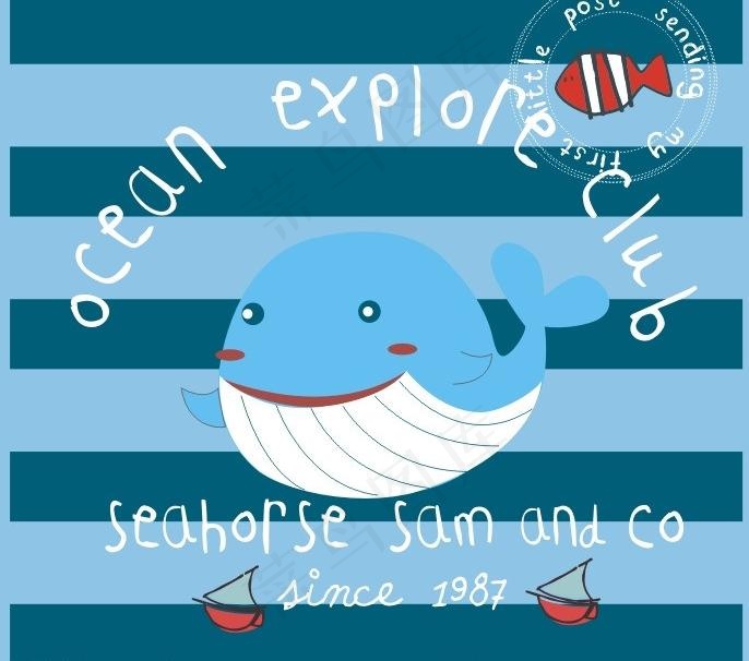 海豚图片cdr矢量模版下载