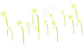 透明flash蒲公英动画素材
