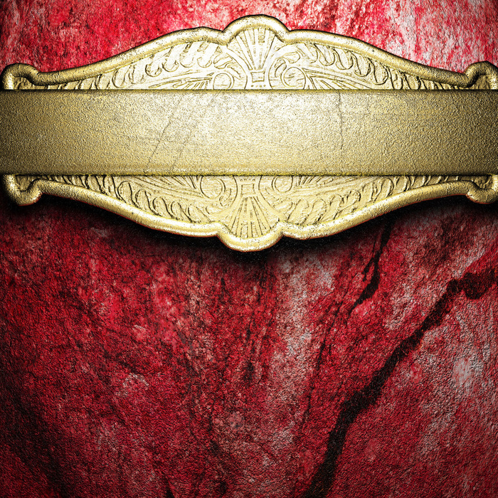 红色底纹金属花纹高清图片