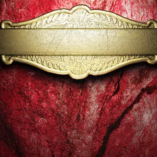 红色底纹金属花纹高清图片