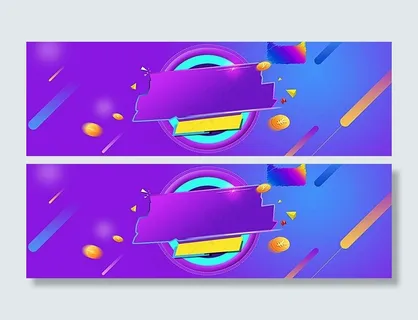 淘宝banner炫彩背景