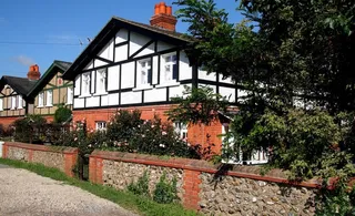 欧式小别墅摄影图片