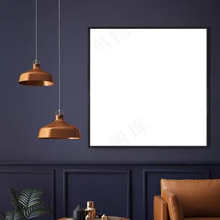 大厅客厅卧室背景墙墙壁壁纸场景样机