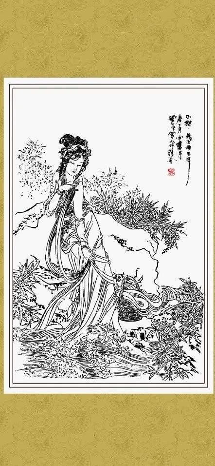 仕女图图片