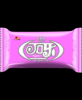 可口乐蜜桃味糖包装图片