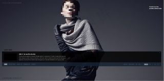 时尚服装网页动画模板