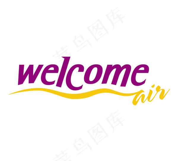 Welcome_Air logo设...ai矢量模版下载