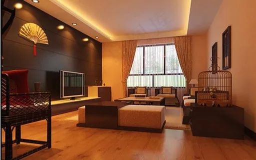 现代中式客厅图片