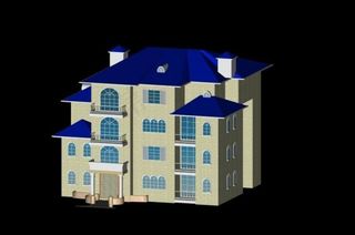多层建筑3d模型