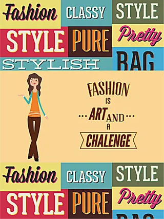 时尚艺术字体设计