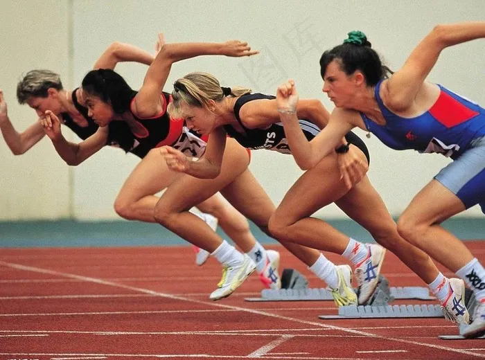 女子100米图片