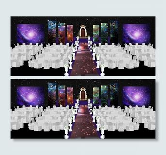 奢华婚礼效果图