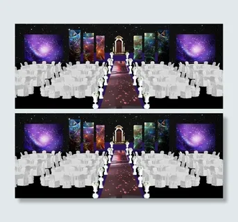 奢华婚礼效果图 奢华婚礼效果图