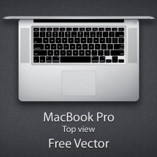 MacBook Pro（俯视图）
