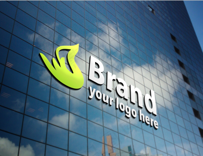 logo贴图模板psd模版下载