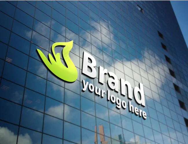 logo贴图模板psd模版下载