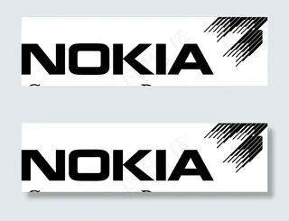 Nokia logo设计欣赏 诺基...