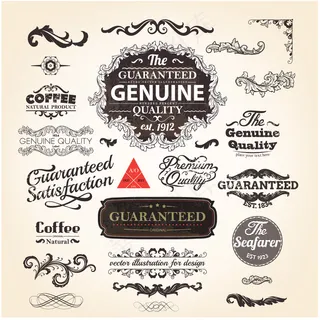 传统花边欧式边框矢量素材