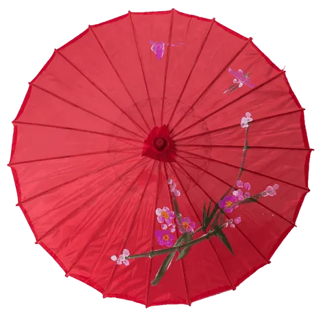 中国风古典雨伞PNG免扣透明素材