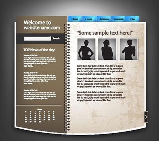 个人日记本网页图片