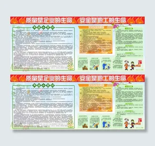 安全展板