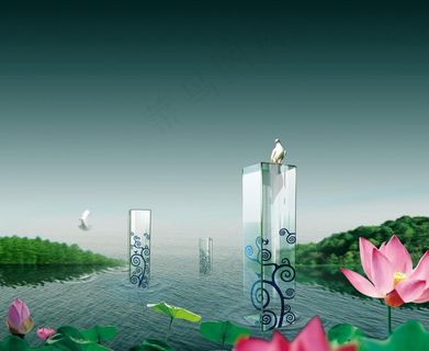 中国风地产广告图片