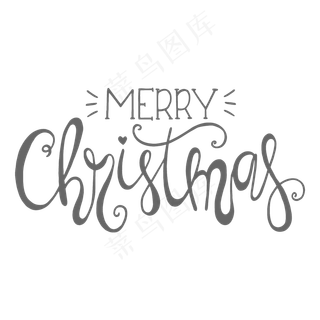 冰雪圣诞节大熊卡通素材