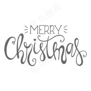 冰雪圣诞节大熊卡通素材