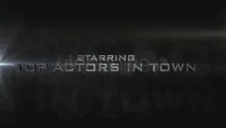 影光渐现字板式 AE片头模板