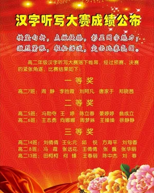 喜报图片