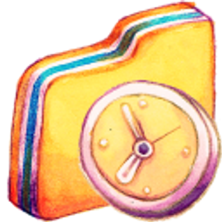 米黄文件夹电脑图标