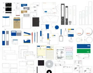 信封式vi模版设计