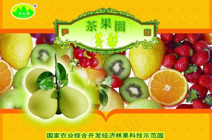 水果包装图片psd模版下载