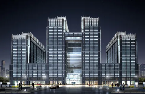 商务建筑夜景 商务建筑夜景