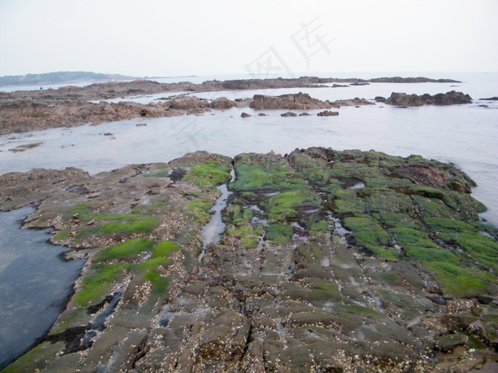 青岛海滩图片
