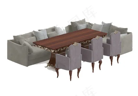 时尚沙发模型 时尚沙发模型