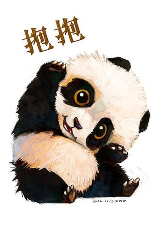 53张可爱的动物手绘图片