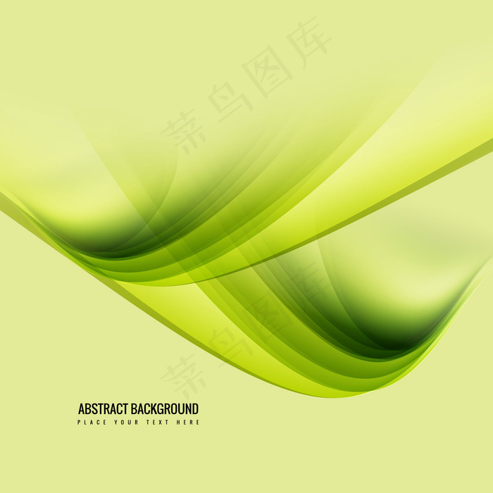 黄色背景矢量图