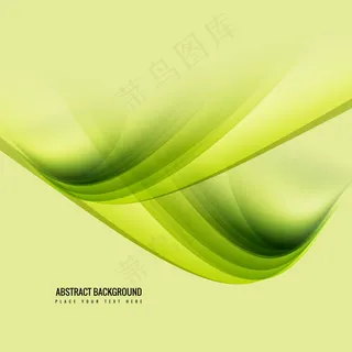 黄色背景矢量图