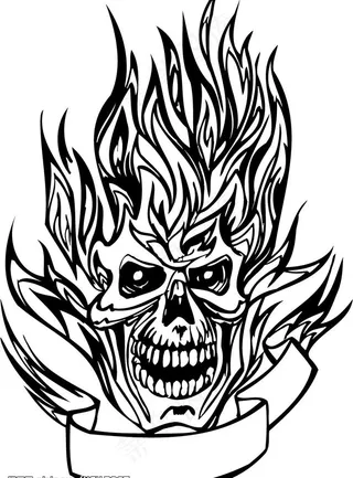 51款潮流的骷髅头图案图片