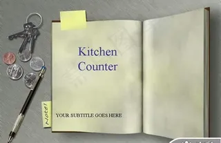 国外家庭生活PPT模板