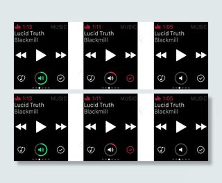 播放手表操作系统2移动手机APP界面UI