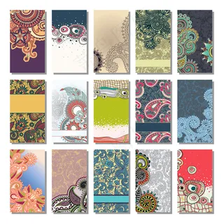 古典民族花纹卡片