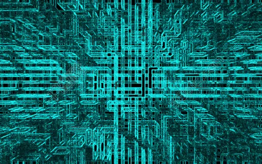 未来科技感的网络背景