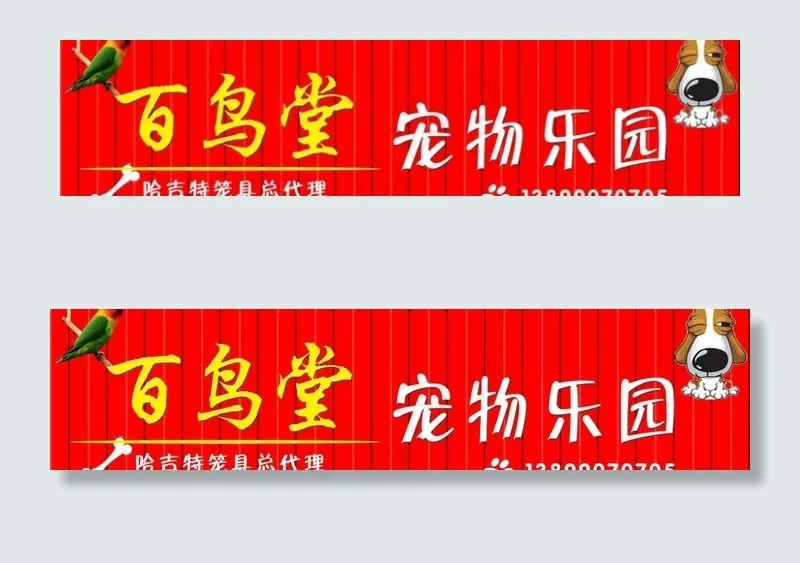 宠物店psd模版下载